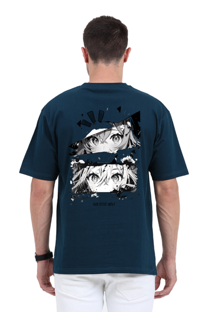ANIME classic oversized UNISEX premium pure cotton T-shirt
