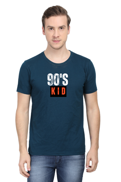 90's KID premium pure cotton T-shirt for men