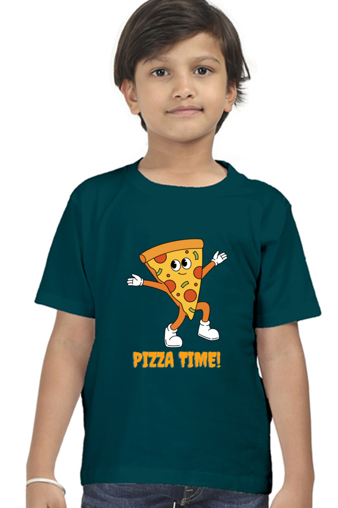 PIZZA premium pure cotton boy T-shirt
