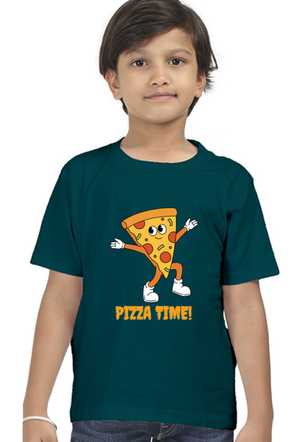 PIZZA premium pure cotton boy T-shirt