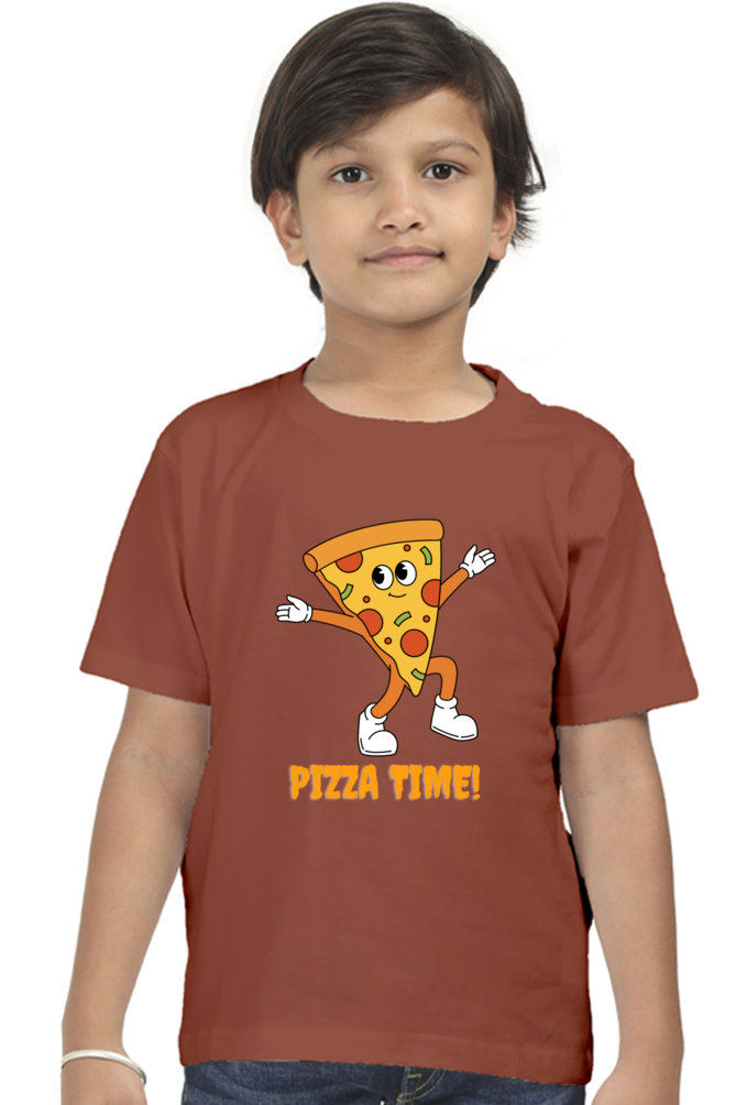 PIZZA premium pure cotton boy T-shirt