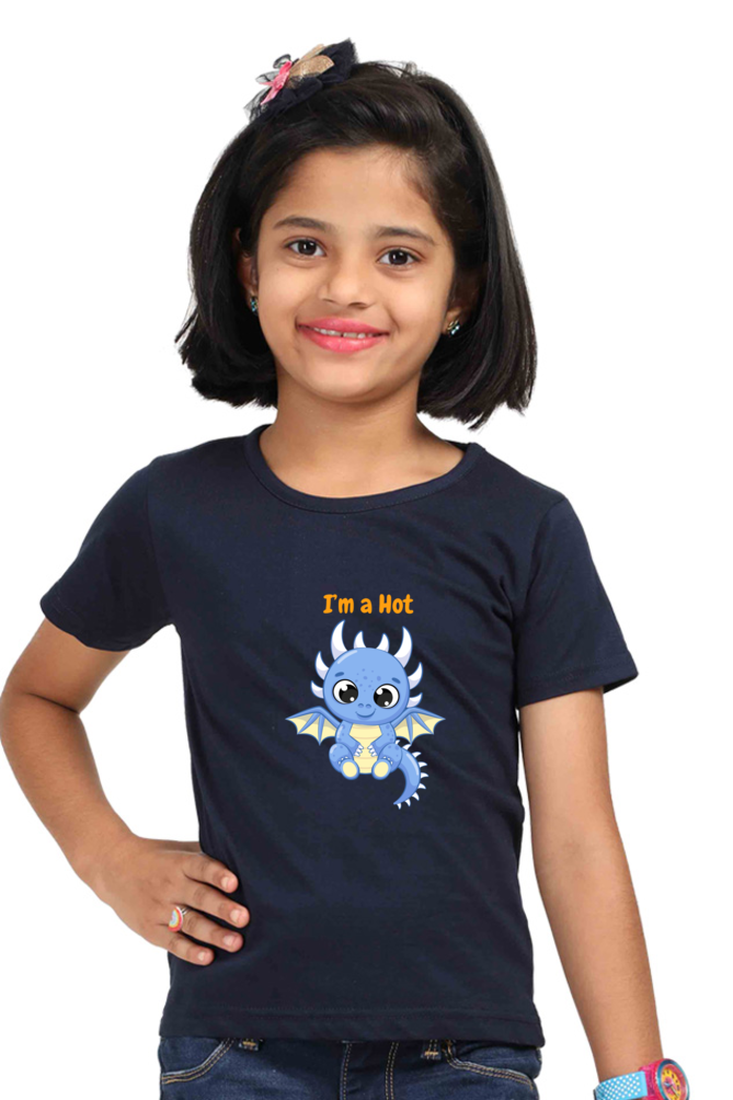 DRAGON premium pure cotton girl T-shirt