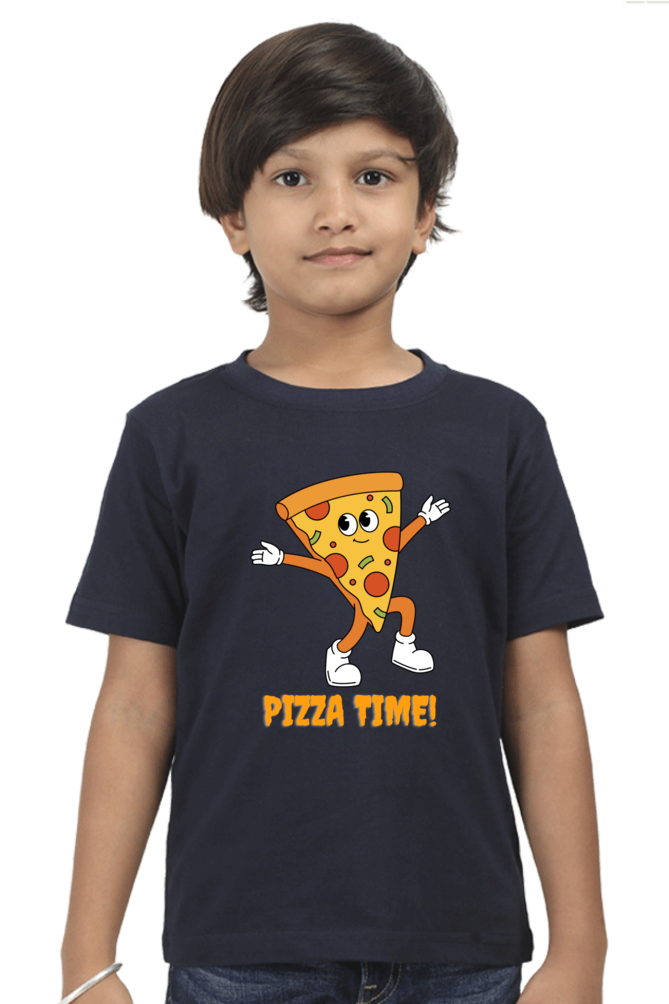 PIZZA premium pure cotton boy T-shirt