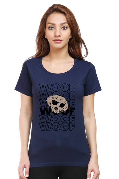 WOOF WOOF premium pure cotton T-shirt for women