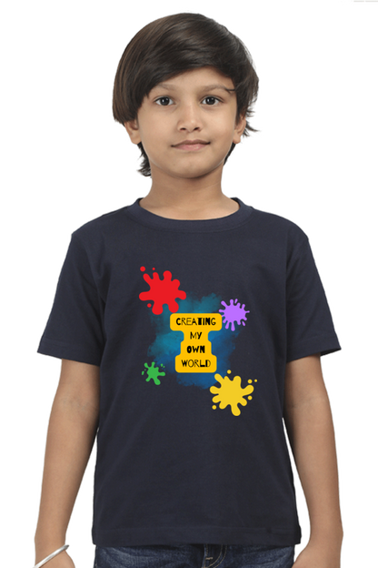 COLORS premium pure cotton boy T-shirt