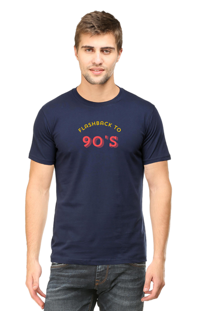 FLASHBACK premium pure cotton T-shirt for men