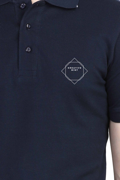 DARK SOLID premium pure cotton POLO T-shirt