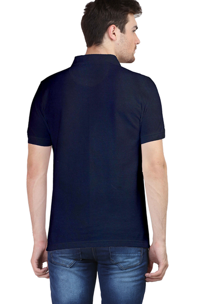 DARK KM SOLID premium pure cotton POLO T-shirt