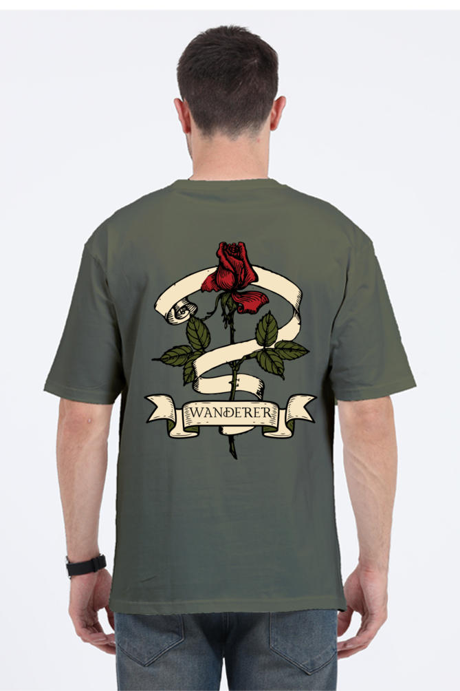 WANDERER classic oversized UNISEX premium pure cotton T-shirt