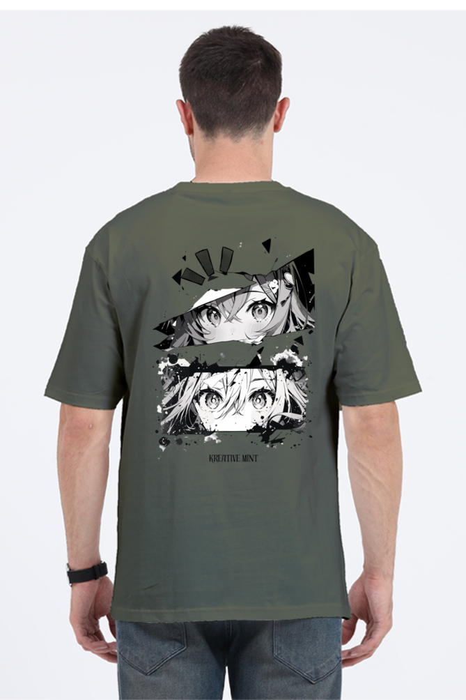 ANIME classic oversized UNISEX premium pure cotton T-shirt