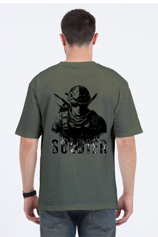 SOLDIER classic oversized UNISEX premium pure cotton T-shirt