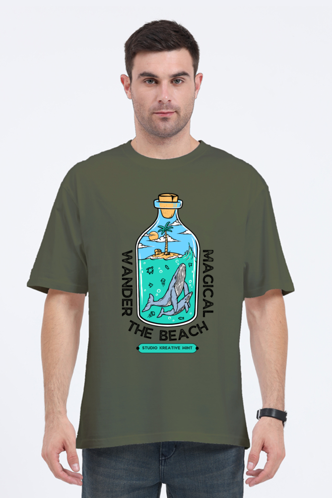 MAGICAL classic oversized UNISEX premium pure cotton T-shirt