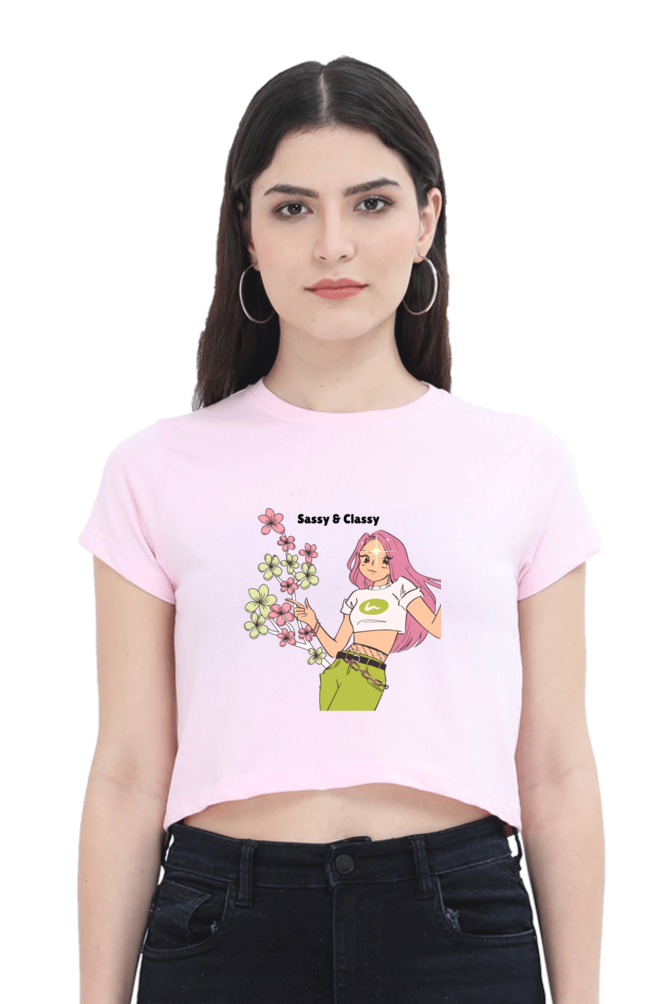 Women's Sassy Crop Top