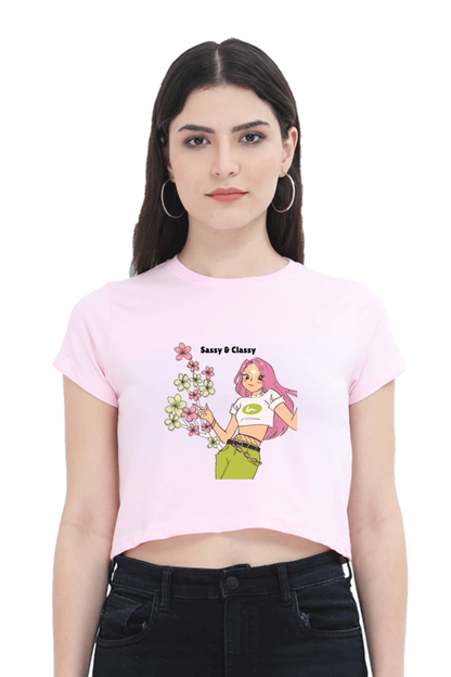 Women's Sassy Crop Top
