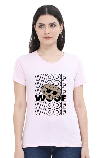 WOOF WOOF premium pure cotton T-shirt for women