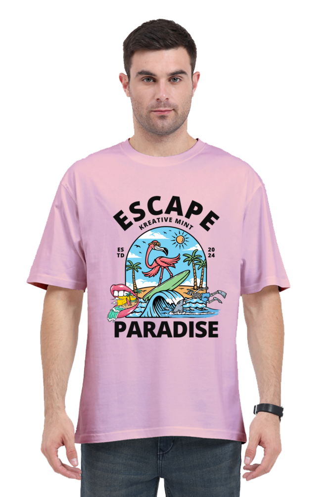 FLAMINGO classic oversized UNISEX premium pure cotton T-shirt