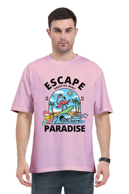 FLAMINGO classic oversized UNISEX premium pure cotton T-shirt