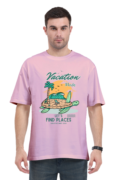 VACATION classic oversized UNISEX premium pure cotton T-shirt