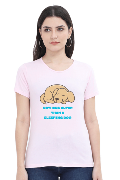 Women’s Sleeping Dog T-shirt