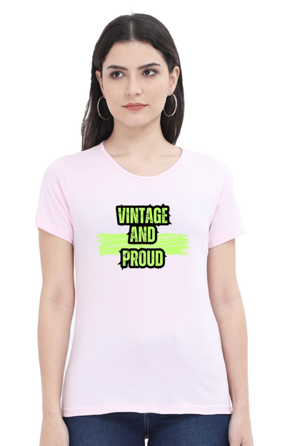 Women’s Vintage & Proud T-shirt