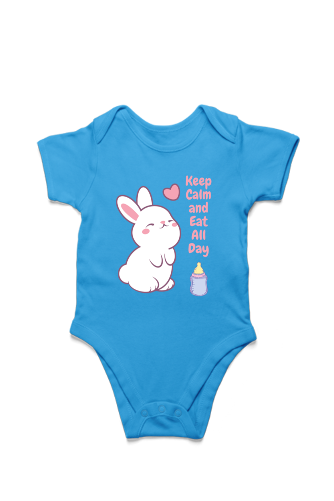KEEP CALM premium pure cotton UNISEX romper