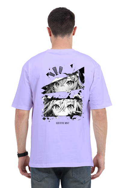 ANIME classic oversized UNISEX premium pure cotton T-shirt
