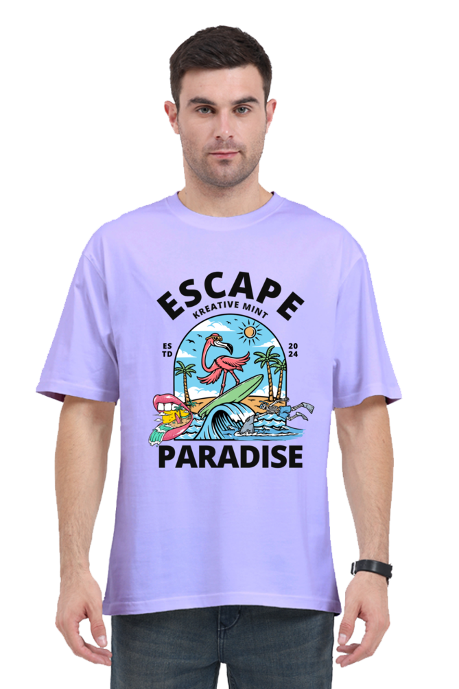 FLAMINGO classic oversized UNISEX premium pure cotton T-shirt