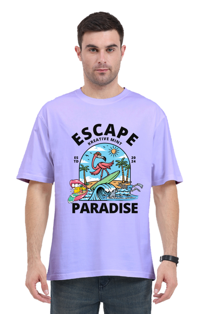 FLAMINGO classic oversized UNISEX premium pure cotton T-shirt