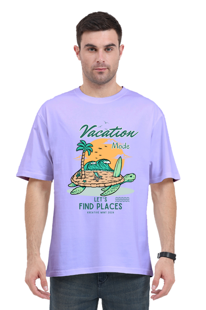 VACATION classic oversized UNISEX premium pure cotton T-shirt