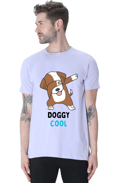 DOGGY COOL premium pure cotton T-shirt for men