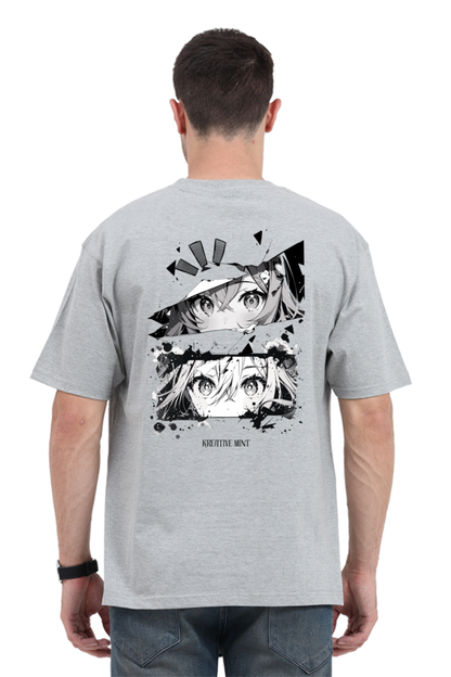 ANIME classic oversized UNISEX premium pure cotton T-shirt