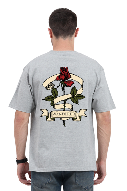 WANDERER classic oversized UNISEX premium pure cotton T-shirt