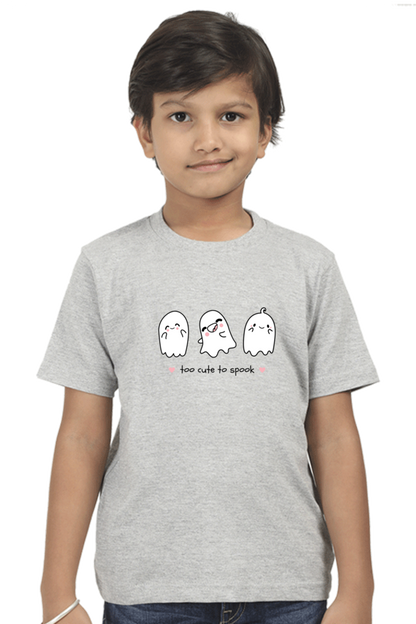 SPOOK premium pure cotton boy T-shirt