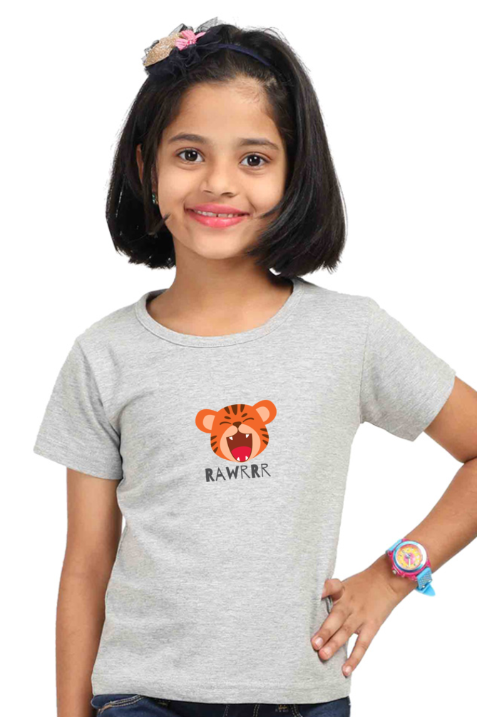 RAWRR premium pure cotton girl T-shirt