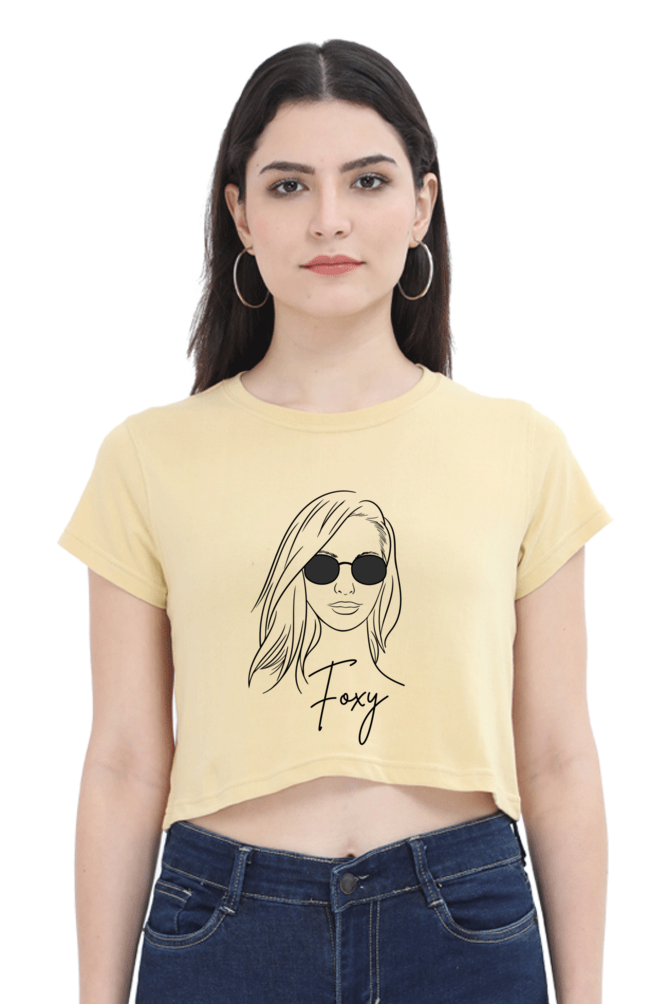 Women's Foxy Crop Top