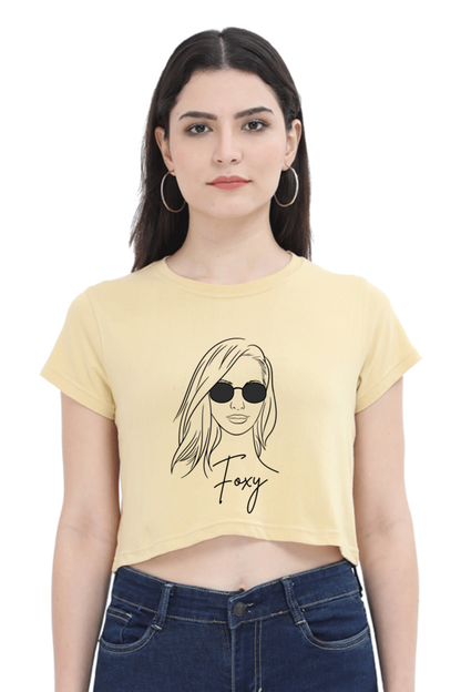 Women's Foxy Crop Top