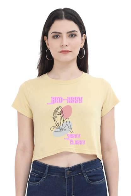 Women's Sassy Sassy Crop Top