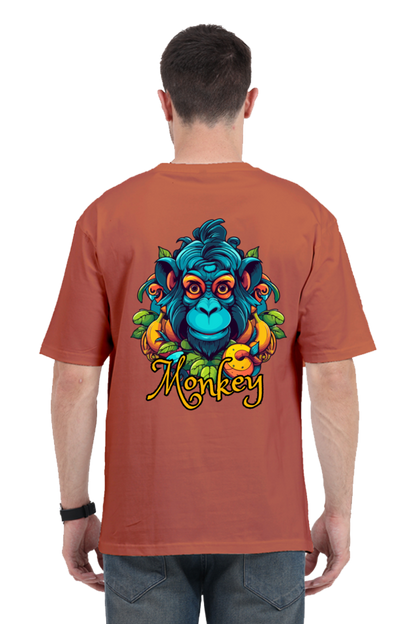 JUNGLE MONKEY classic oversized UNISEX premium pure cotton T-shirt