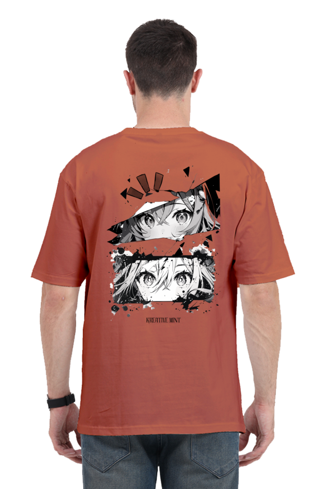 ANIME classic oversized UNISEX premium pure cotton T-shirt