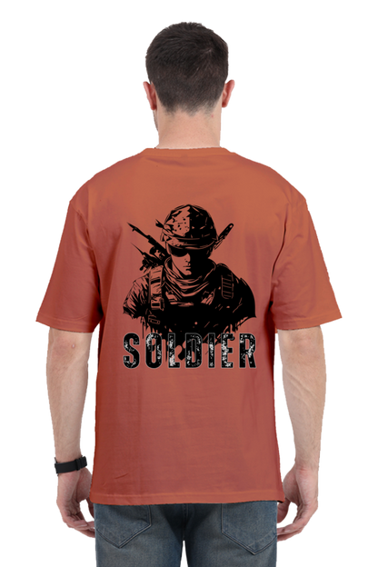SOLDIER classic oversized UNISEX premium pure cotton T-shirt
