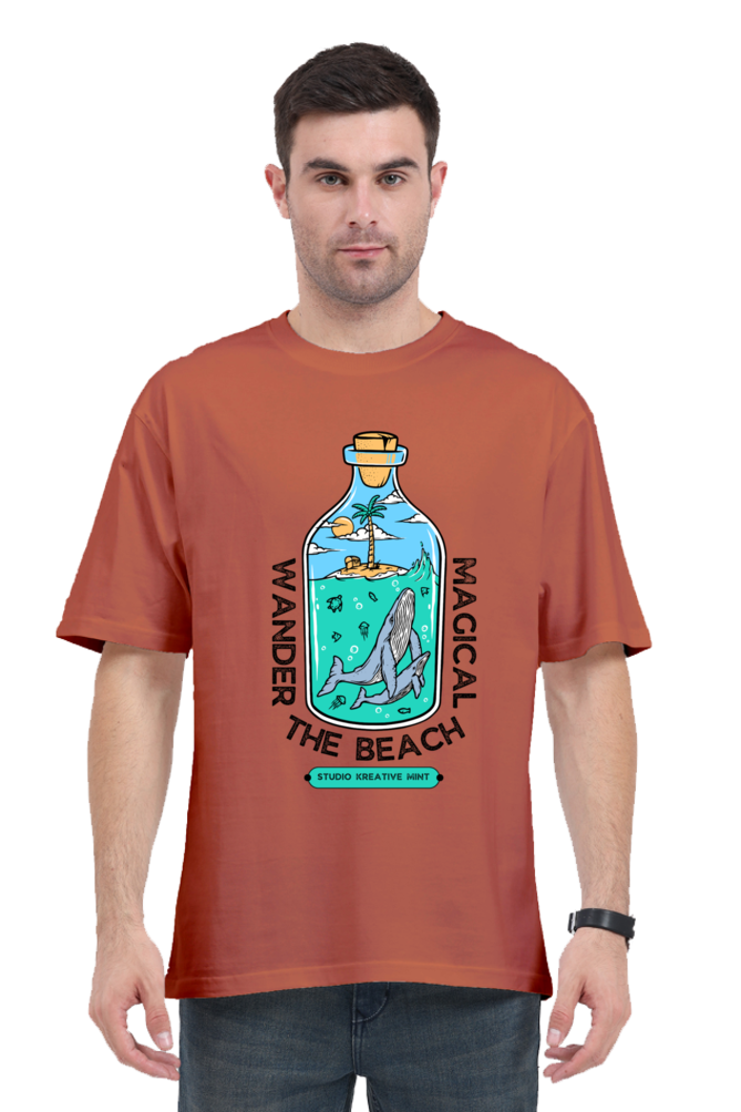 MAGICAL classic oversized UNISEX premium pure cotton T-shirt