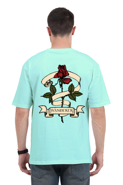 WANDERER classic oversized UNISEX premium pure cotton T-shirt