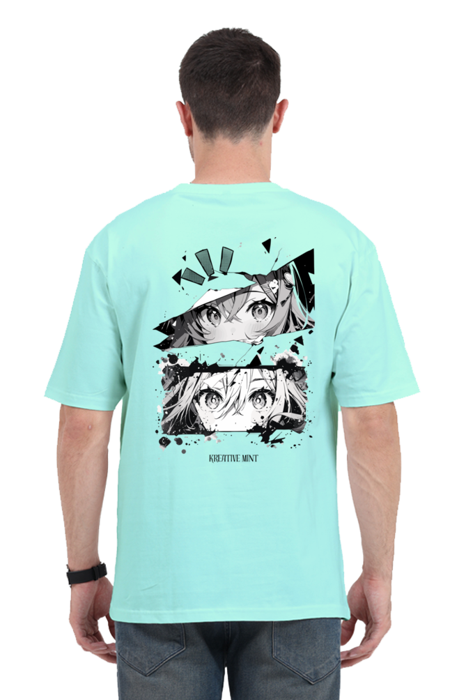 ANIME classic oversized UNISEX premium pure cotton T-shirt