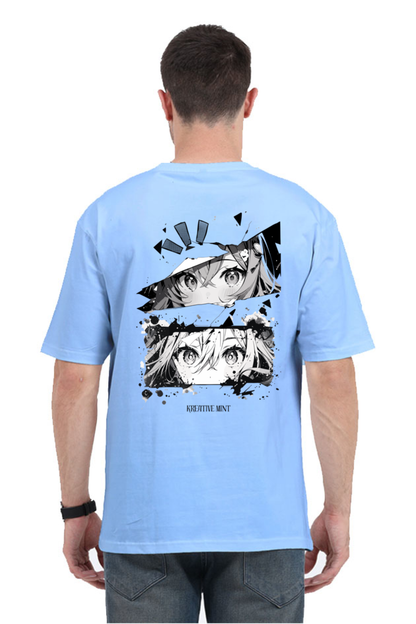 ANIME classic oversized UNISEX premium pure cotton T-shirt