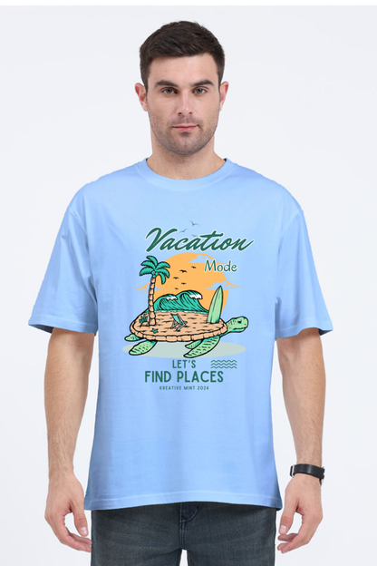 VACATION classic oversized UNISEX premium pure cotton T-shirt