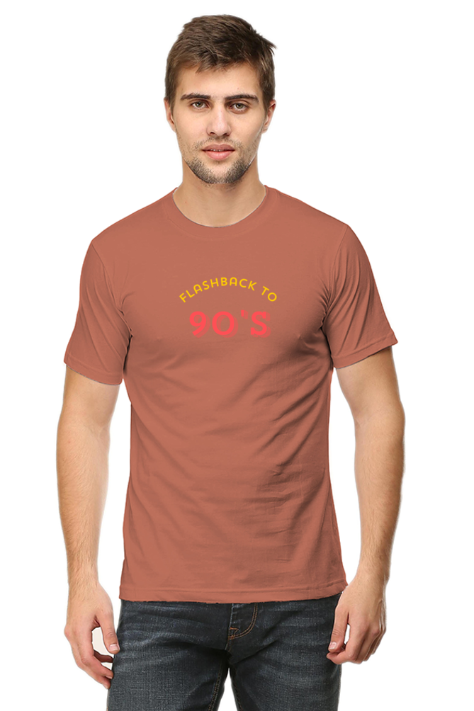 FLASHBACK premium pure cotton T-shirt for men