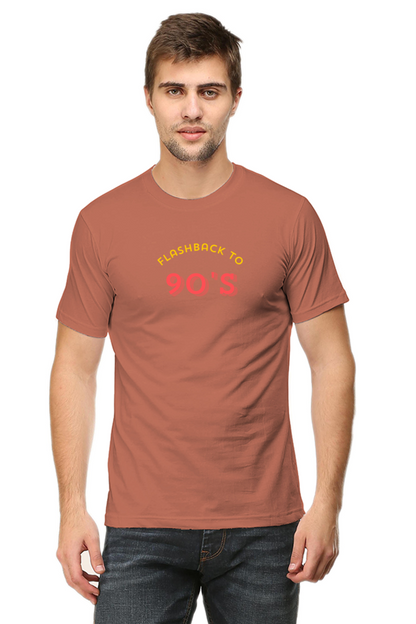 FLASHBACK premium pure cotton T-shirt for men