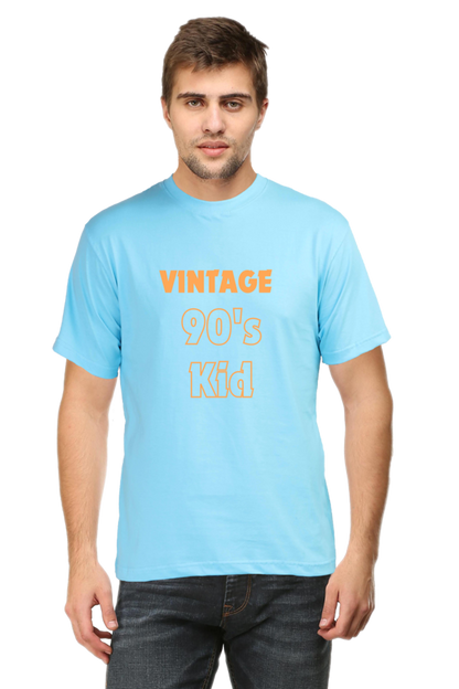 VINTAGE premium pure cotton T-shirt for men