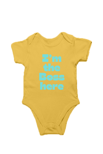 BOSS premium pure cotton UNISEX romper