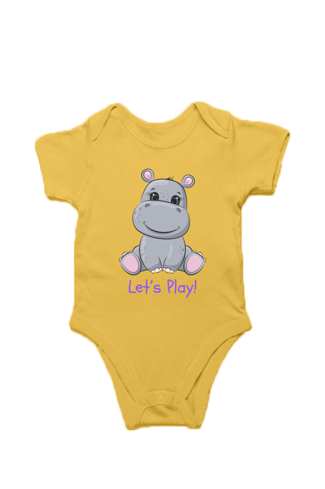 LET'S PLAY premium pure cotton UNISEX romper